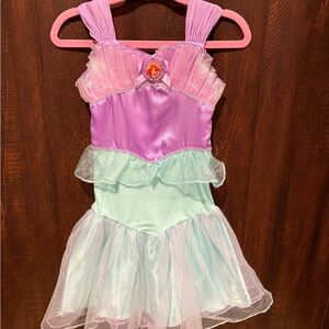 Disney Store Official Little Mermaid Ariel Purple & Mint Costume – Size 2T 🧜‍♀️
